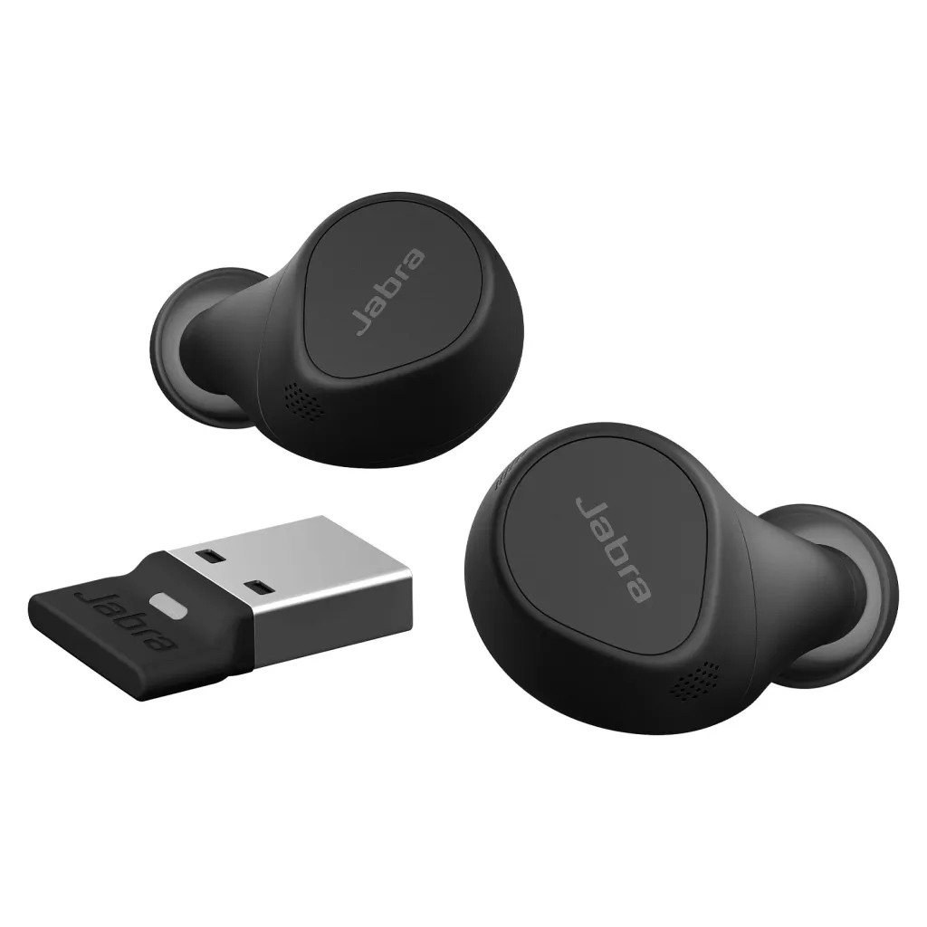 Kufje, Jabra Evolve2 Buds USA-A UC - Wireless Charging Pad - 3