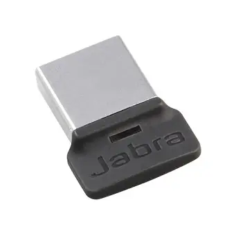 Kufje, Jabra Link 370 Network Adapter Bluetooth 4.2 Class 1 for Evolve 75 MS Stereo 75 UC Stereo SPEAK 710 710 MS