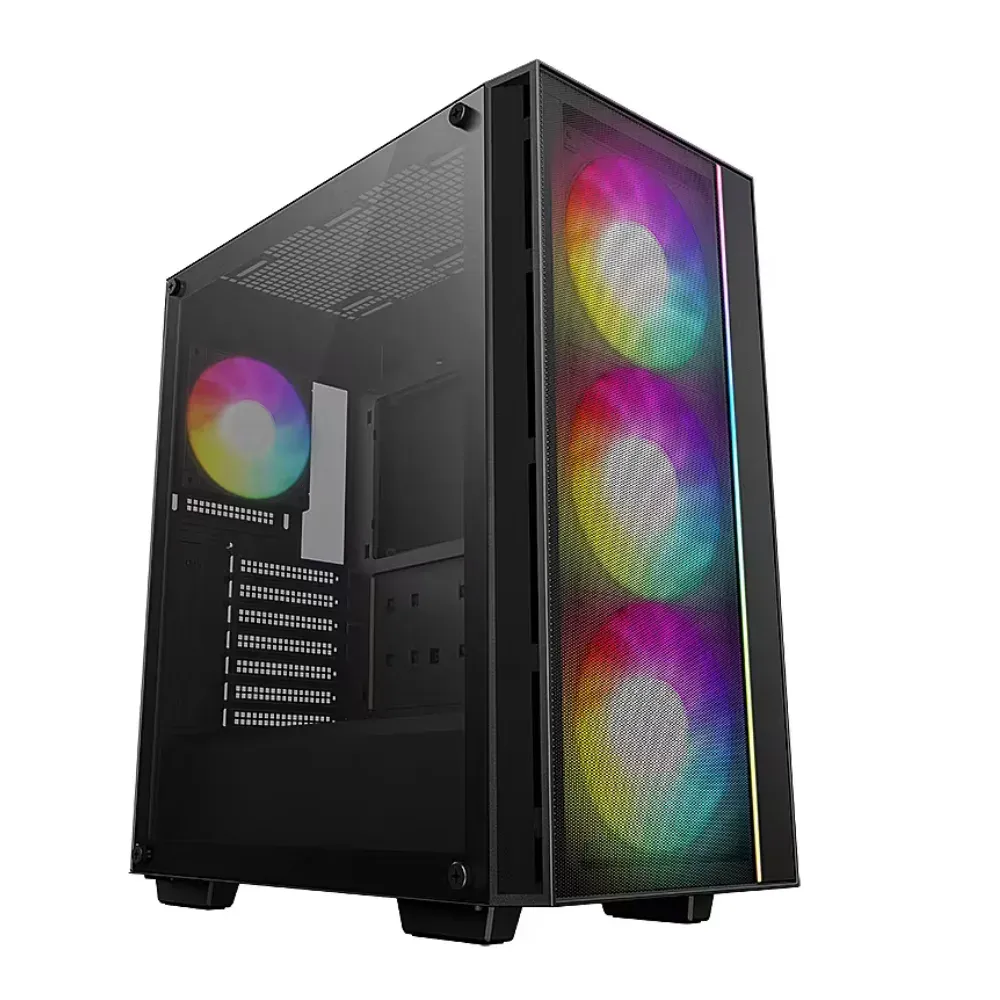 Kompjuter Build GAMING PC Black Mamba 2 - AMD Ryzen 5 7500X3D, 16GB Ram, NVIDIA GeForce RTX 5060 Ti 8GB, 512GB SSD - 1