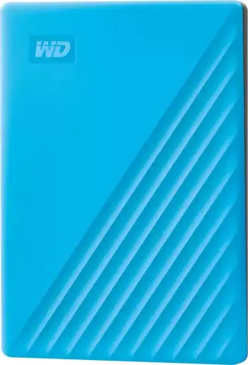Hard disk i jashtëm Western Digital My Passport, 6TB, USB, blu