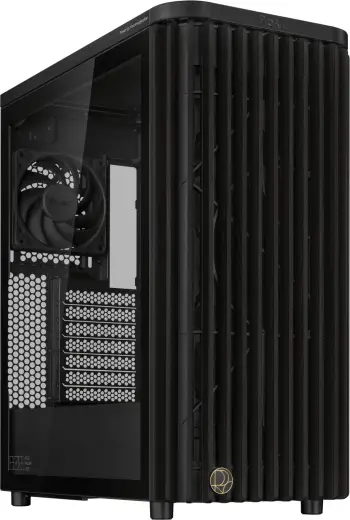 Kullë PC ASUS ProArt PA401 Wood TG PWM, ATX, xham i temperuar, e zezë