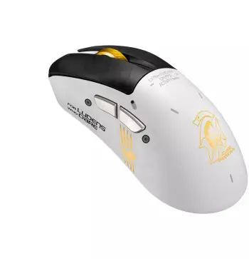 Maus lojrash ASUS ROG Keris II Origin Wireless KOJIMA Edition, optik, tri-mode, i bardhë