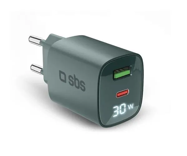 MBUSHES SBS TETRGANLCD1USB1C30A 30W LIGHT BLUE - 1
