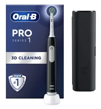 FURCE ELEKTRIKE ORAL-B PRO 1 BLACK + TC