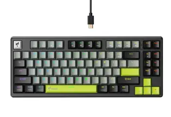 TASTIERE FUEGO GKB904 TKL BLACK/NEON GREEN