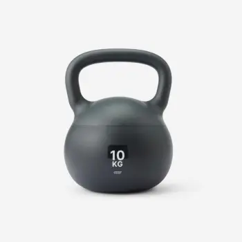 Kettlebell për shtëpi 10 kg - Gri e errët - 8946048 / 10kg / carbon grey