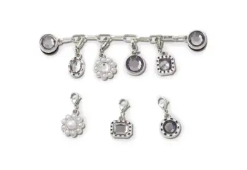 CrocsSilver Adjustable Charm Chain
