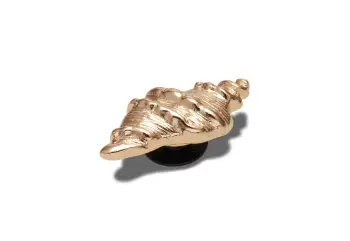 CrocsGold Sea Shell