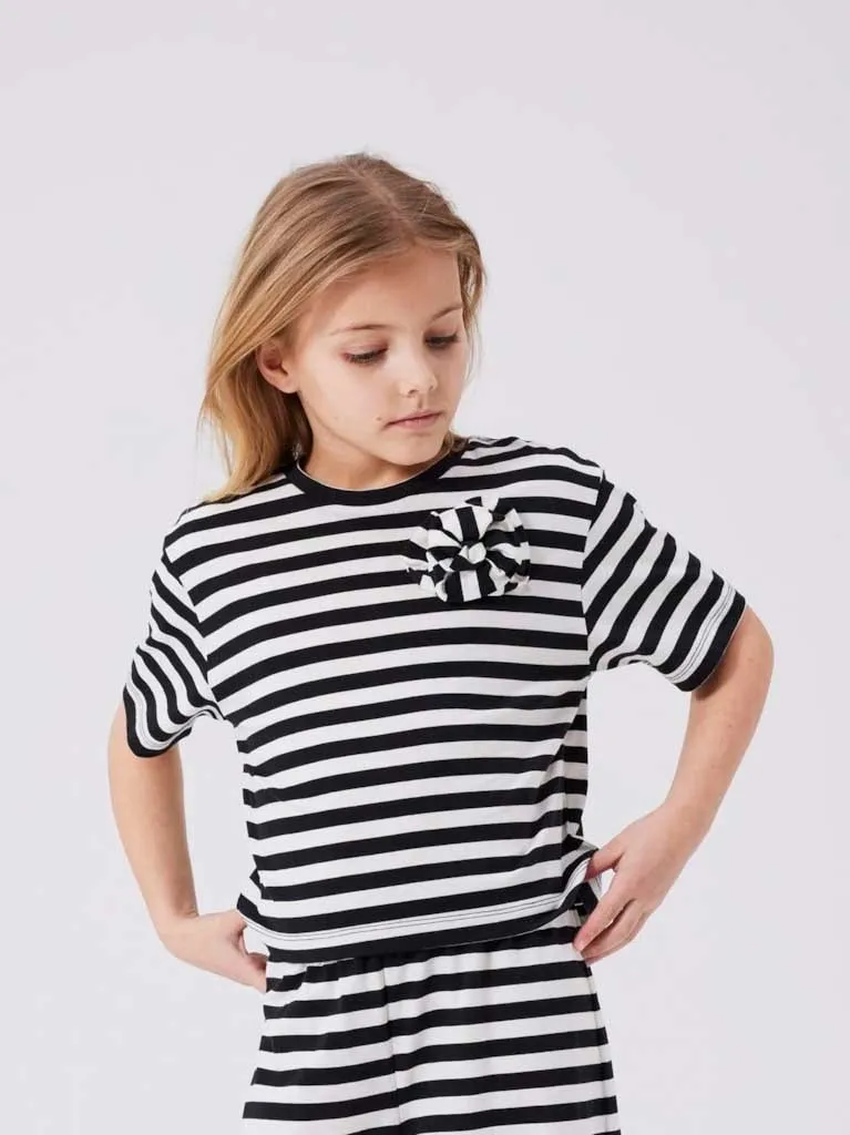 Ni Bluze Me Menge Te Shkurta 2407 - 4