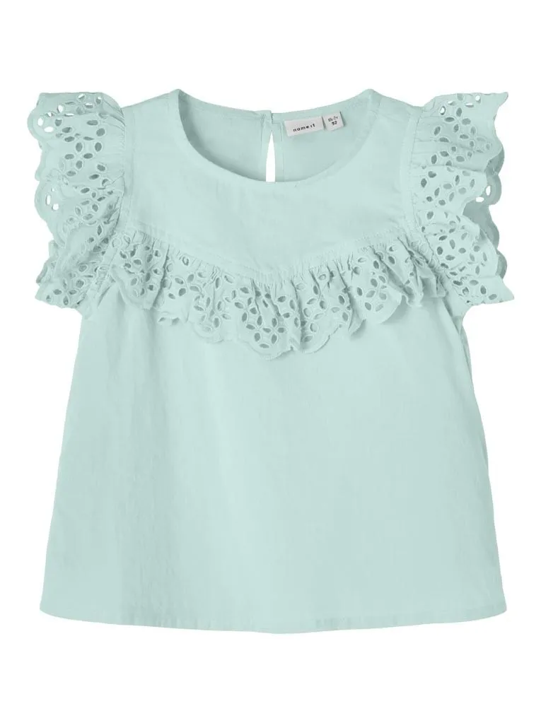 Ni Bluze Me Menge Te Shkurta 2207 - 2