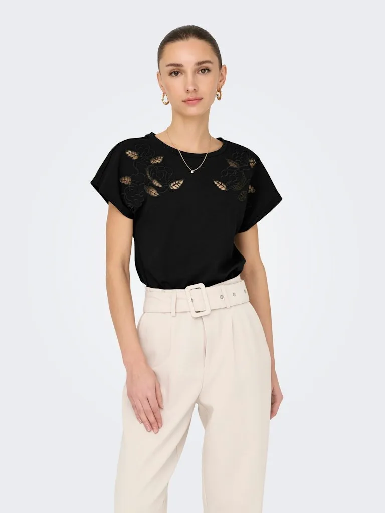 O Bluze Me Menge Te Shkurta 2505 - 7