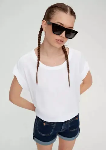 So Bluze Me Menge Te Shkurta 2306