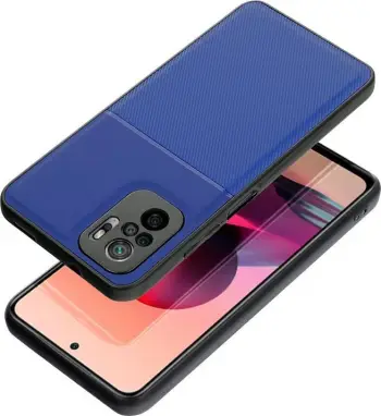 Mbulesë telefoni Forcell Noble për Xiaomi Redmi Note 13 Pro 4G, fleksibile, mbrojtëse, blu
