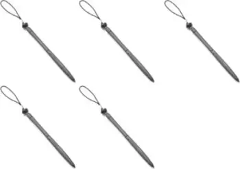 Stylus Zebra Handheld, set 5 copë, për ekrane me prekje, i zi