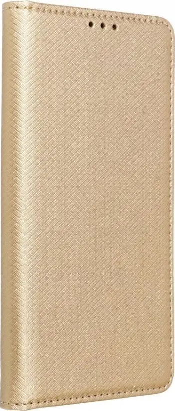 Futera me kapak Magnet për Xiaomi Redmi Note 13 Pro 4G, funksion mbajtëse, gold