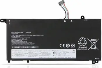 Bateri notebook Lenovo, 45Wh, 3 qeliza, e zezë