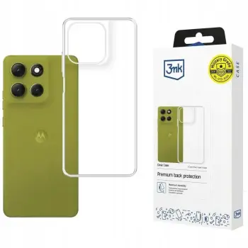 Mbulesë telefoni 3mk Clear Case për Motorola Moto G86 G86 Power, transparente