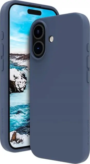Mbulesë telefoni Dbramante1928 Monaco për iPhone 16, MagSafe, pacific blue