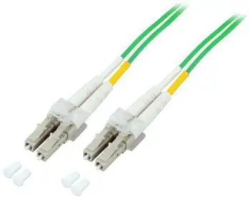 Kabllo optike Microconnect FIB551002, 2m, Multimode OM5 LC, e gjelbër