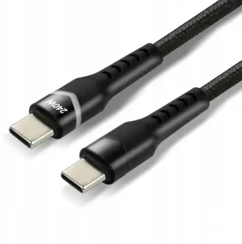 Kabllo USB C Usams EverActive CBB-1PDRS, 1m, 240W PD, me ndriçim RGB