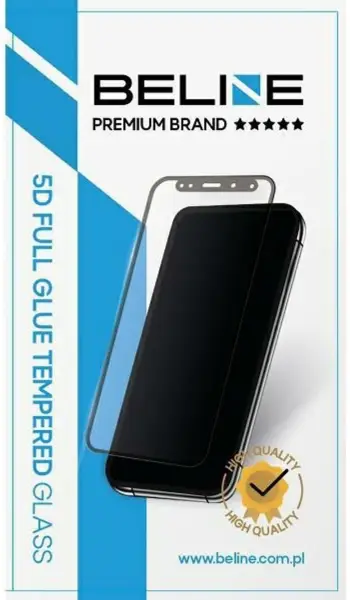 Xham mbrojtës Beline Tempered Glass 5D, për Samsung Galaxy S25 Plus, transparent