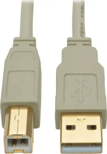 Kabllo USB Eaton Tripp Lite U022-006-BE, USB 2.0 A në B, 1.83 m, bezhë