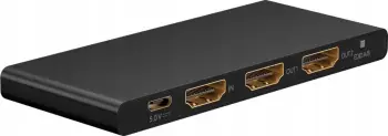 Ndarës HDMI Wentronic Goobay 58481, 1 në 2, 4K 60Hz, i zi