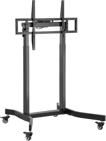 Stendë dyshemeje për TV Equip Floor Stand Holder 55-100", 120kg, e zezë