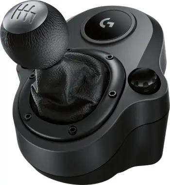 Timon lojërash Logitech G923 me pedale dhe shifter, Xbox dhe PC, i zi