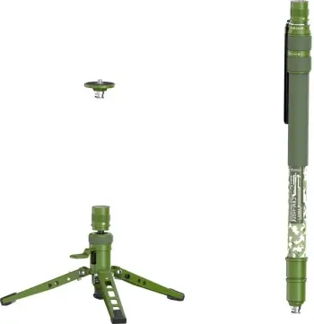 Aksesor tripod Sirui V Shape Gun Quick Release Clamp SI GC VB QC MB C, set me stand adapter, i gjelbër