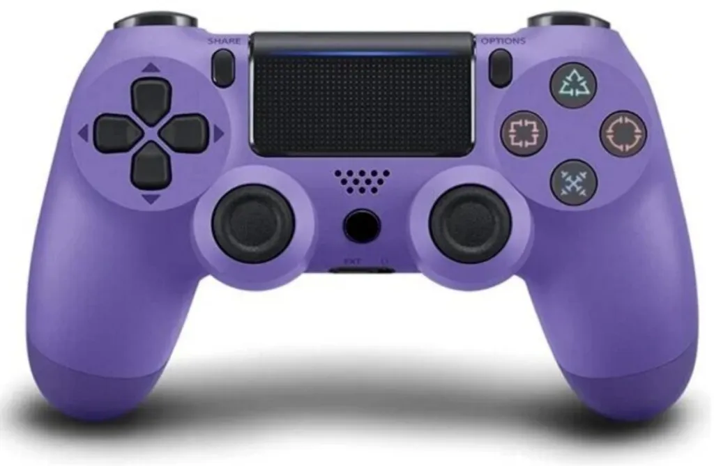 Gamepad Roger DualShock 4 V2, wireless, për PS4, lejla - 1