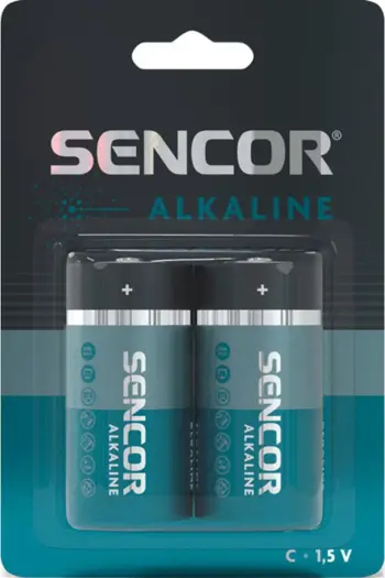Bateri alkaline SBA LR14 C, paketim 2 copë, 1.5V