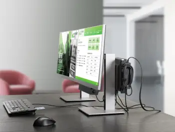 Tastierë HP Smartcard Keyboard Nordic, me lexues karte, me kabllo, e zezë
