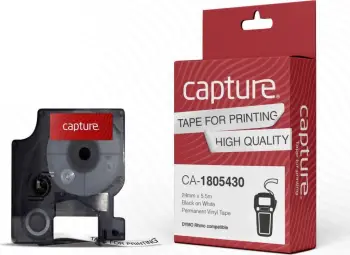 Shirit etiketimi Capture CA-1805430, 12mm, 3m, i laminuar