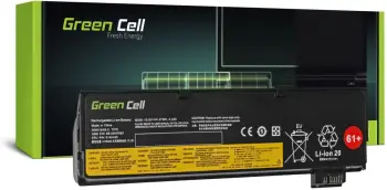 Bateri laptopi Green Cell LE95 për Lenovo ThinkPad, Li ion, e zezë
