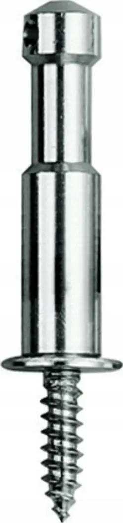 Adapter për stativ Manfrotto Tenone E610, pin 16 mm, argjendtë