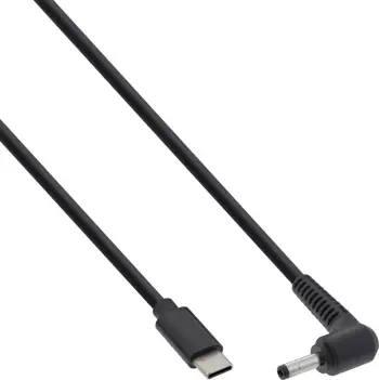 Kabllo karikimi InLine USB Type C në BenQ ASUS, 65W PD, 2m, e zezë