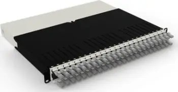 Sistem menaxhimi kabllosh PATCHBOX One, 8RU, UTP Cat6a, gri