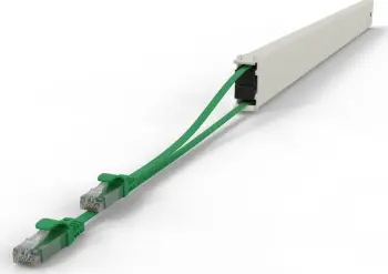 Kasetë kabllore PATCHBOX .one 46RU UTP Cat.6a, për rack, jeshile