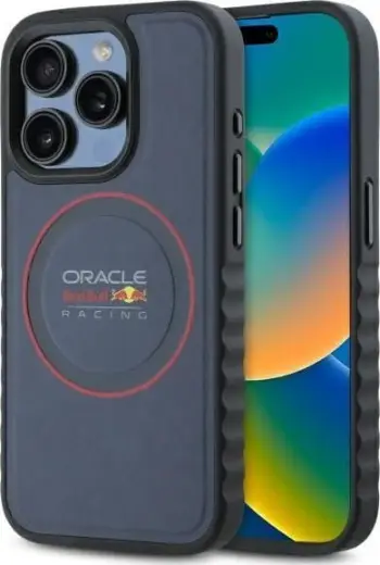 Mbulesë telefoni Red Bull RBHMP15X24PUILVR, për iPhone 15 Pro Max 6.7", MagSafe, blu navy