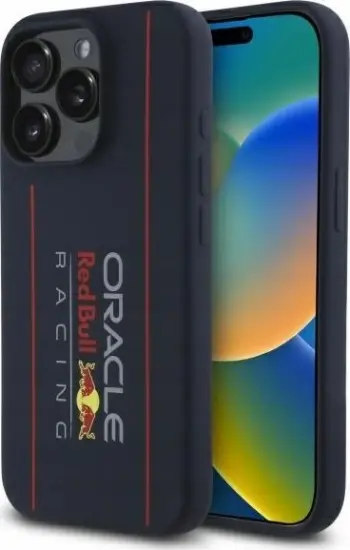 Maskë mbrojtëse Red Bull për iPhone 15 Pro, MagSafe, navy blue