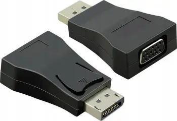 Adapter kabllo Value 12.99.3156, DisplayPort në VGA, 1920 x 1200, i zi