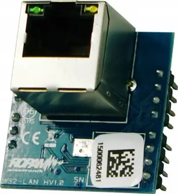 Modul Ethernet Ropam EXP-LAN NeoGSM-IP, RJ45 10/100, zgjerues paneli, i bardhë