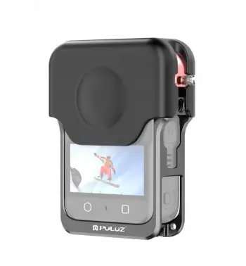 Kornizë montimi Puluz PU781B për DJI Osmo 360, adaptor 2x ISO në 1/4", me kapak, e zezë