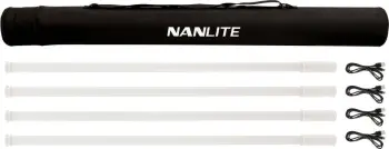 Set drita LED tub NANLITE PavoTube T8-7X 4Kit, RGB, i rregullueshëm