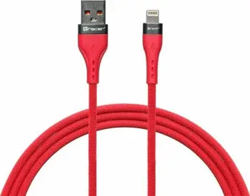 Kabllo Tracer USB A në Lightning, 1m, e kuqe