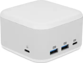 Docking station LMP PowerDock, USB C 5 porta, 100W PD, i bardhë