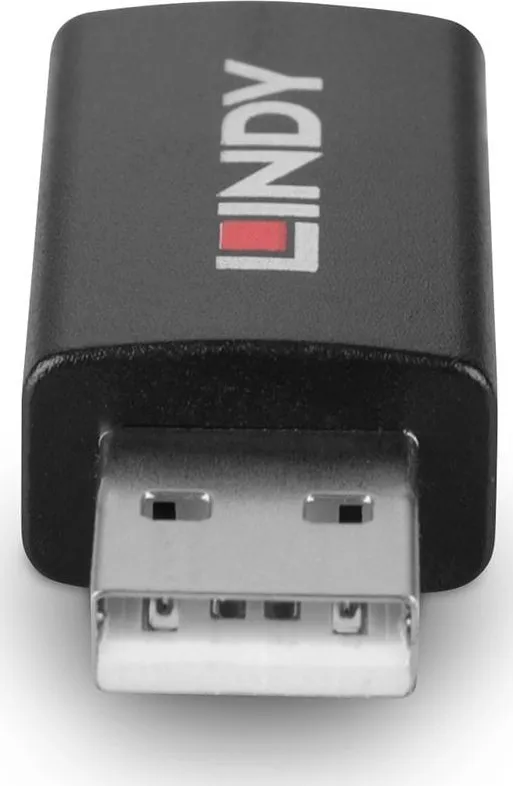 Adapter USB Lindy 71263, gender changer Type A në Type A, i zi - 3
