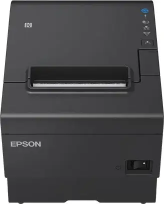 Printer termik POS Epson TM-T88VII, 180 x 180 DPI, me kabllo dhe pa tela, i zi