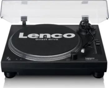 Gramafon LENCO L-3818BK Direct Drive, USB, kontroll pitch, i zi